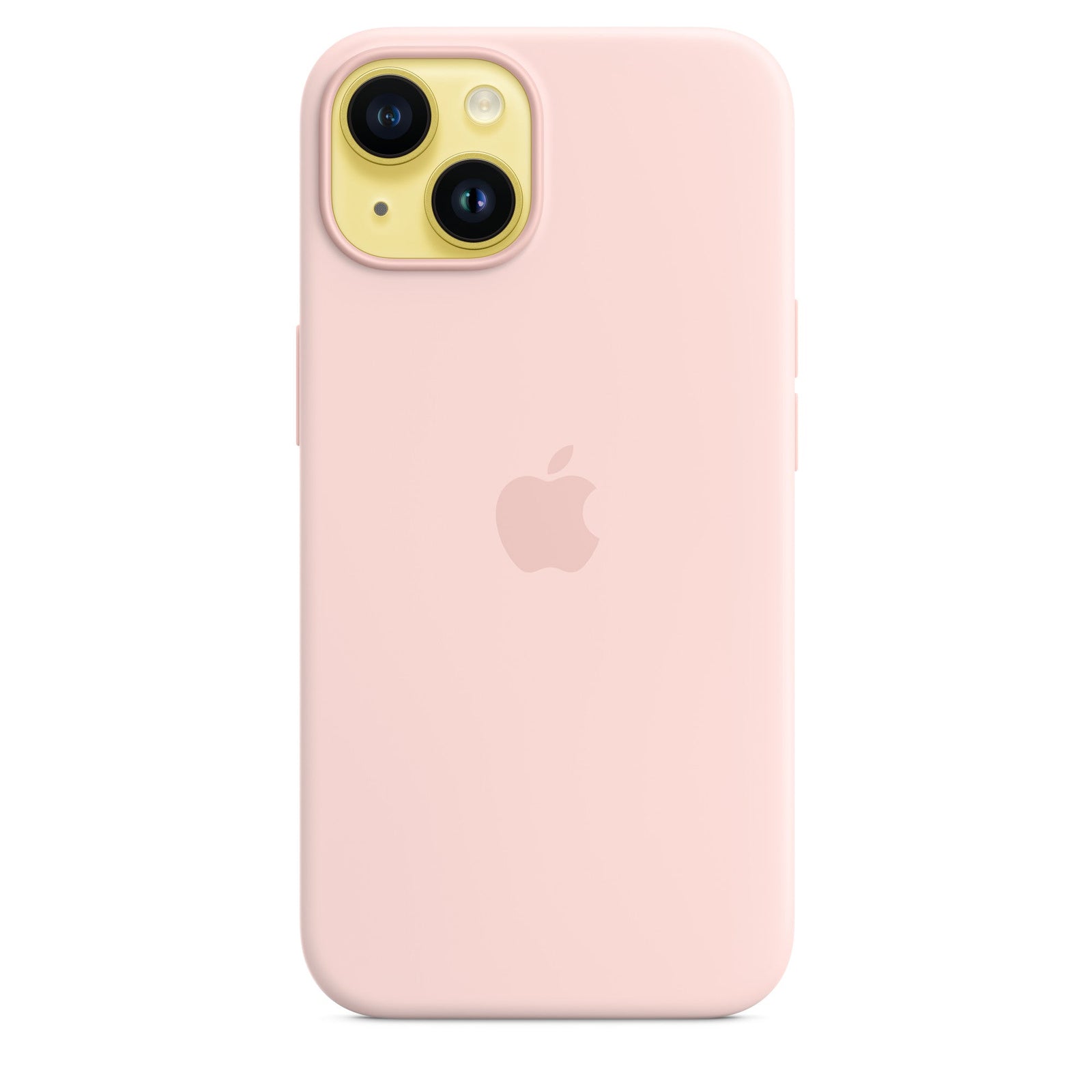 Husa iPhone 14 Plus Apple cu MagSafe ,Silicon - Culoare Chalk Pink