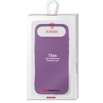 Husă X-Level pentru iPhone 17 Air – Thin Series, SoftTouch, Lila