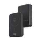 Baterie Externa, PowerBank Wireless 15W+PD20W, Magnetica, Suport Stand, 10000mAh, Fast Charge, Black