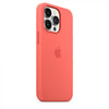 Husa de protectie Apple cu MagSafe pentru iPhone 13 Pro Max, Silicon - Culoare Pink Pomelo - mag-genius-accesorii