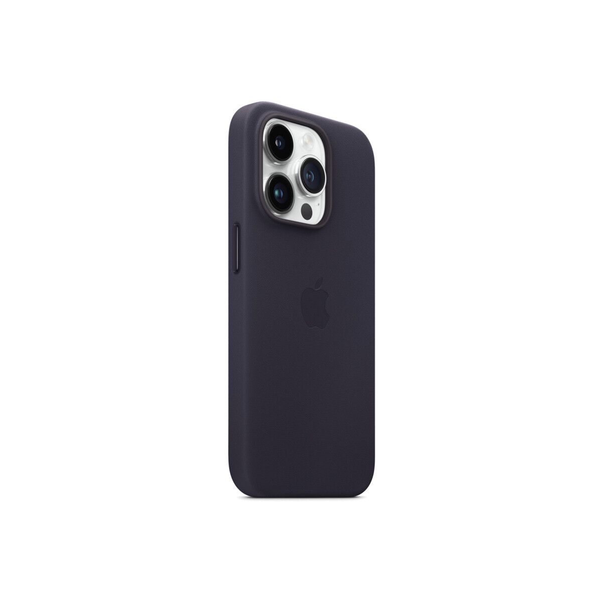Husa Apple cu MagSafe pentru iPhone 14 Pro, Piele - Culoare Ink