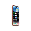 Husa de protectie Apple cu MagSafe pentru iPhone 14 Pro Max, Piele - Culoare Umber - mag-genius-accesorii