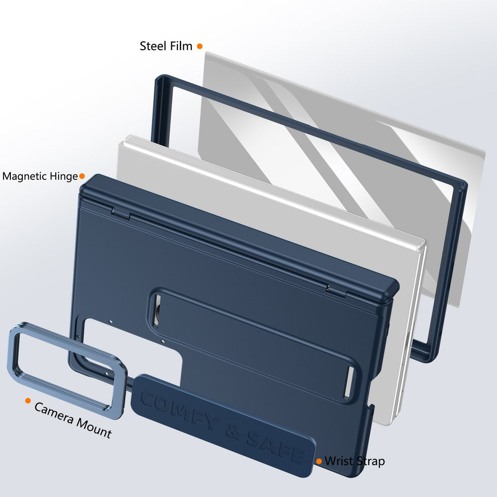 Husă Samsung Z Fold 8 CamBracket integrală, Navy Blue