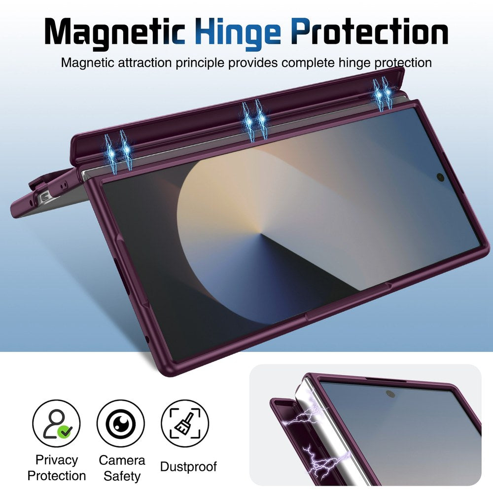 Husă Samsung Z Fold 8 Ultra CamBracket integrală, Bordo