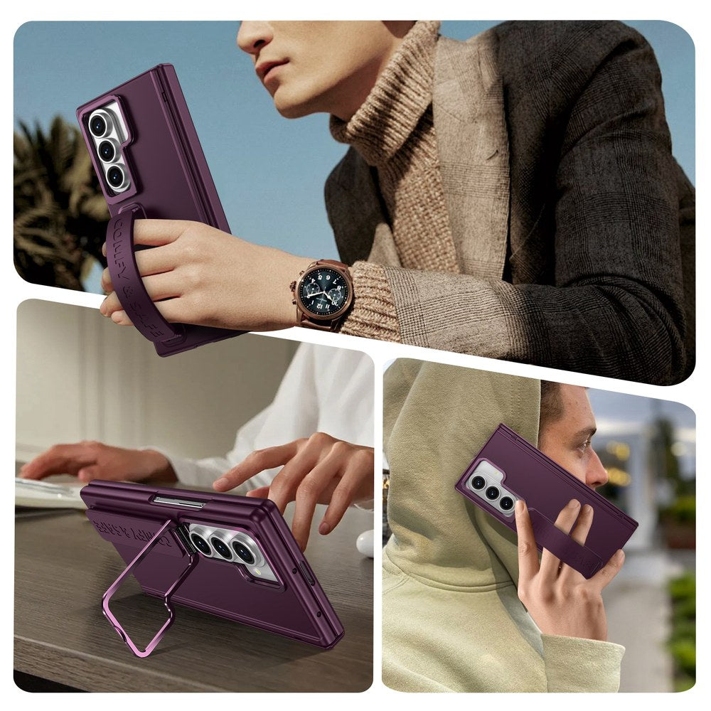 Husă Samsung Z Fold 8 Ultra CamBracket integrală, Bordo