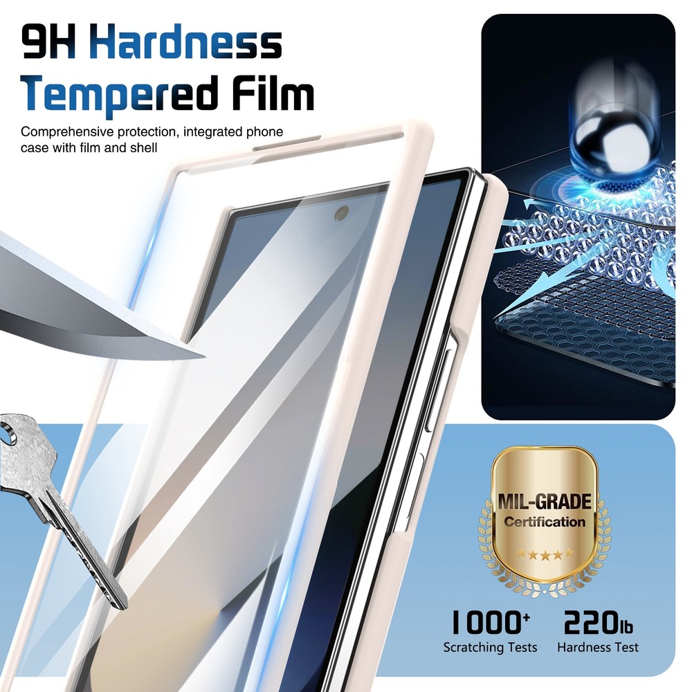 Husă Samsung Z Fold 8 Ultra CamBracket integrală, Cream