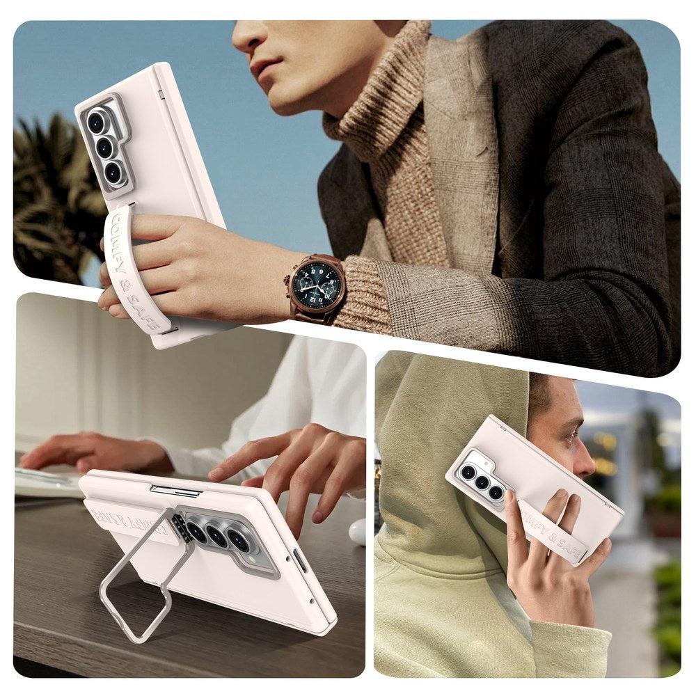 Husă Samsung Z Fold 8 Ultra CamBracket integrală, Cream