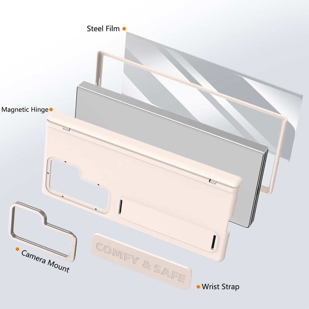 Husă Samsung Z Fold 8 Ultra CamBracket integrală, Cream