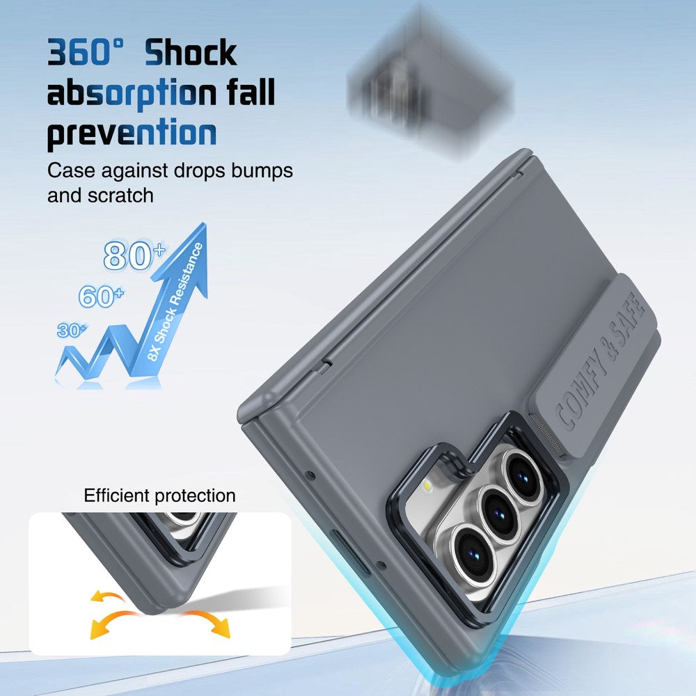 Husă Samsung Z Fold 8 Ultra CamBracket integrală, Gray