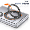 Husă Samsung Z Fold 8 MagRing integrală, Clear/Black