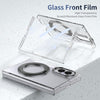 Husă Samsung Z Fold 8 MagRing integrală, Clear/Black