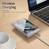 Husă Samsung Z Fold 8 MagRing integrală, Clear/Black