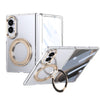 Husă Samsung Z Fold 8 MagRing integrală, Clear/Desert Gold