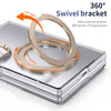 Husă Samsung Z Fold 8 MagRing integrală, Clear/Desert Gold