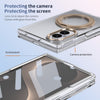 Husă Samsung Z Fold 8 MagRing integrală, Clear/Desert Gold
