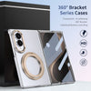 Husă Samsung Z Fold 8 MagRing integrală, Clear/Desert Gold