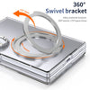 Husă Samsung Z Fold 8 MagRing integrală, Clear/Silver