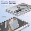 Husă Samsung Z Fold 8 MagRing integrală, Clear/Silver