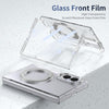 Husă Samsung Z Fold 8 MagRing integrală, Clear/Silver