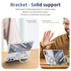 Husă Samsung Z Fold 8 MagRing integrală, Clear/Silver
