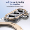 Husă Samsung Z Fold 8 Ultra MagRing integrală, Clear/Desert Gold
