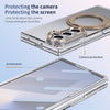 Husă Samsung Z Fold 8 Ultra MagRing integrală, Clear/Desert Gold