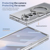 Husă Samsung Z Fold 8 Ultra MagRing integrală, Clear/Silver