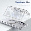 Husă Samsung Z Fold 8 Ultra MagRing integrală, Clear/Silver