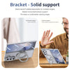 Husă Samsung Z Fold 8 Ultra MagRing integrală, Clear/Silver