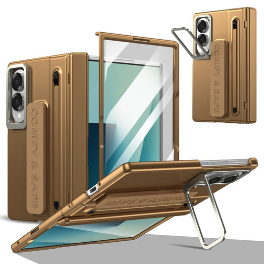 Husă Samsung Z Fold 8 CamBracket II TouchPen, Gold
