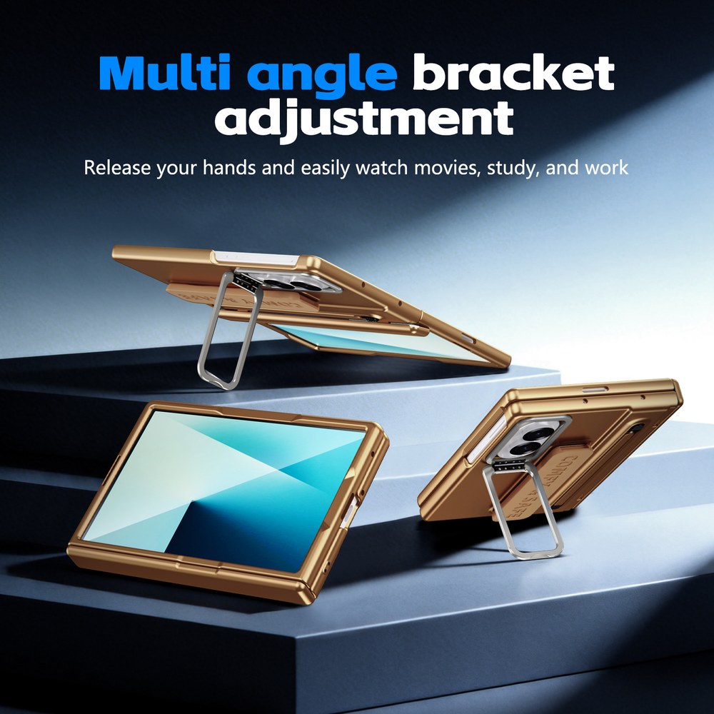 Husă Samsung Z Fold 8 CamBracket II TouchPen, Gold