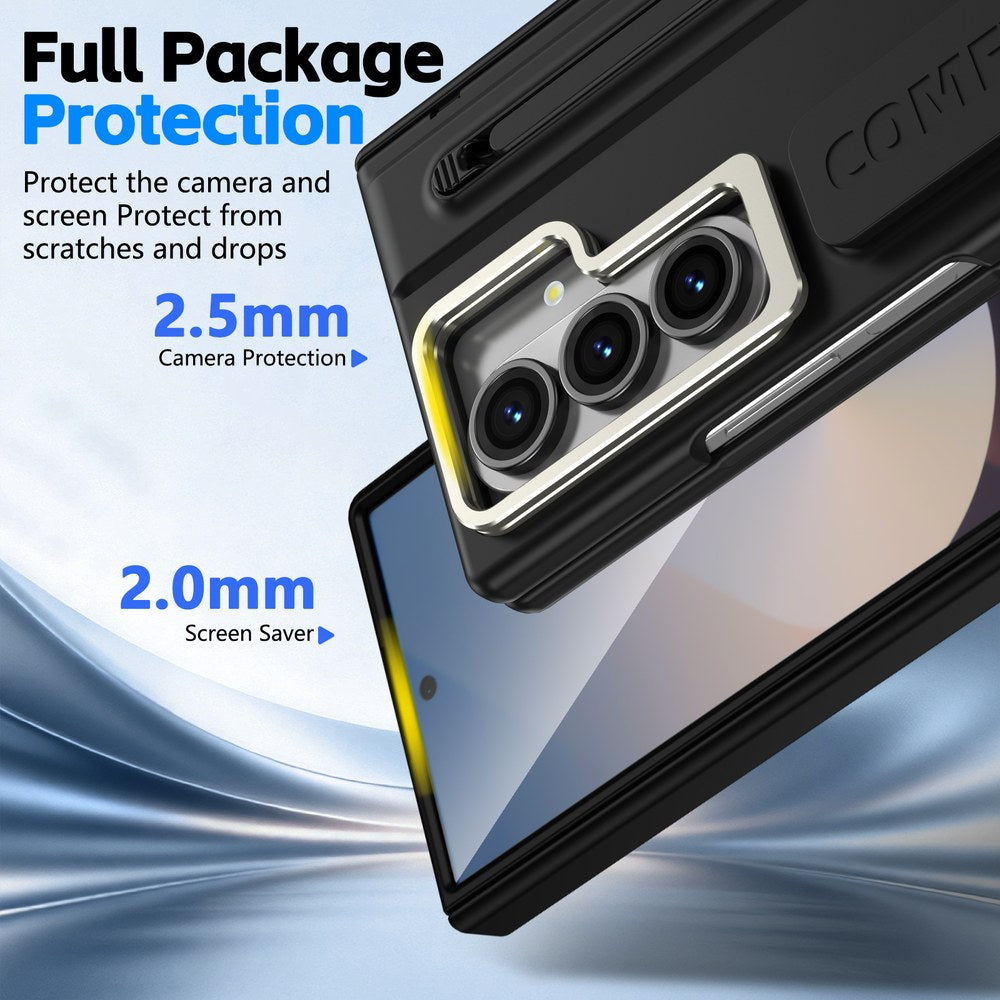 Husă Samsung Z Fold 8 Ultra CamBracket II TouchPen, Black