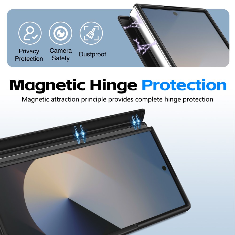 Husă Samsung Z Fold 8 Ultra CamBracket II TouchPen, Black