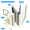Husă Samsung Z Fold 8 Ultra CamBracket II TouchPen, Cream