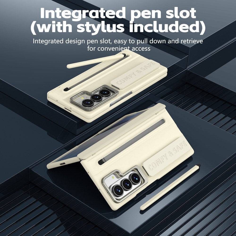 Husă Samsung Z Fold 8 Ultra CamBracket II TouchPen, Cream