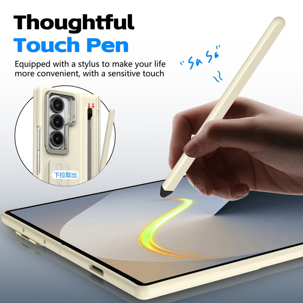 Husă Samsung Z Fold 8 Ultra CamBracket II TouchPen, Cream