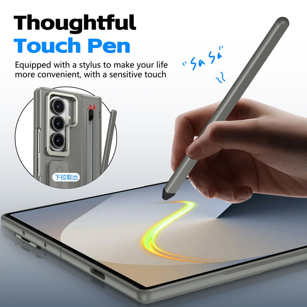 Husă Samsung Z Fold 8 Ultra CamBracket II TouchPen, Dark Gray