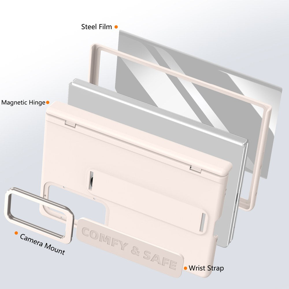 Husă Samsung Z Fold 8 CamBracket II integrală, Cream