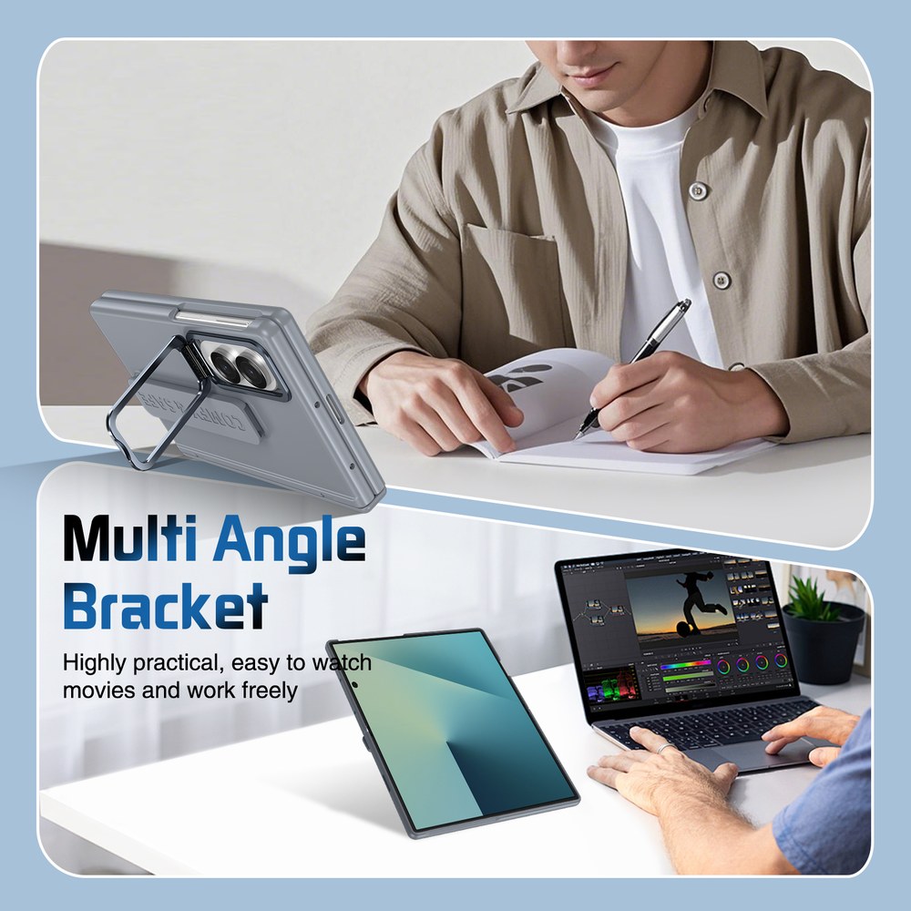 Husă Samsung Z Fold 8 CamBracket II integrală, Gray