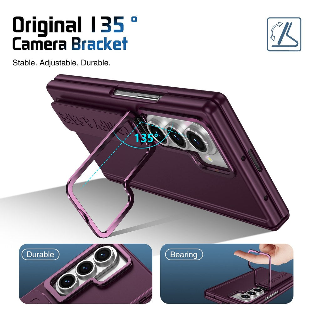 Husă Samsung Z Fold 8 Ultra CamBracket II integrală, Bordo