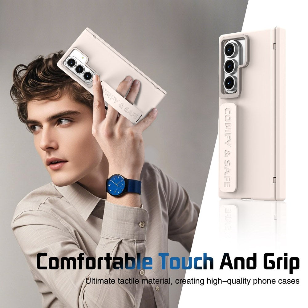 Husă Samsung Z Fold 8 Ultra CamBracket II integrală, Cream