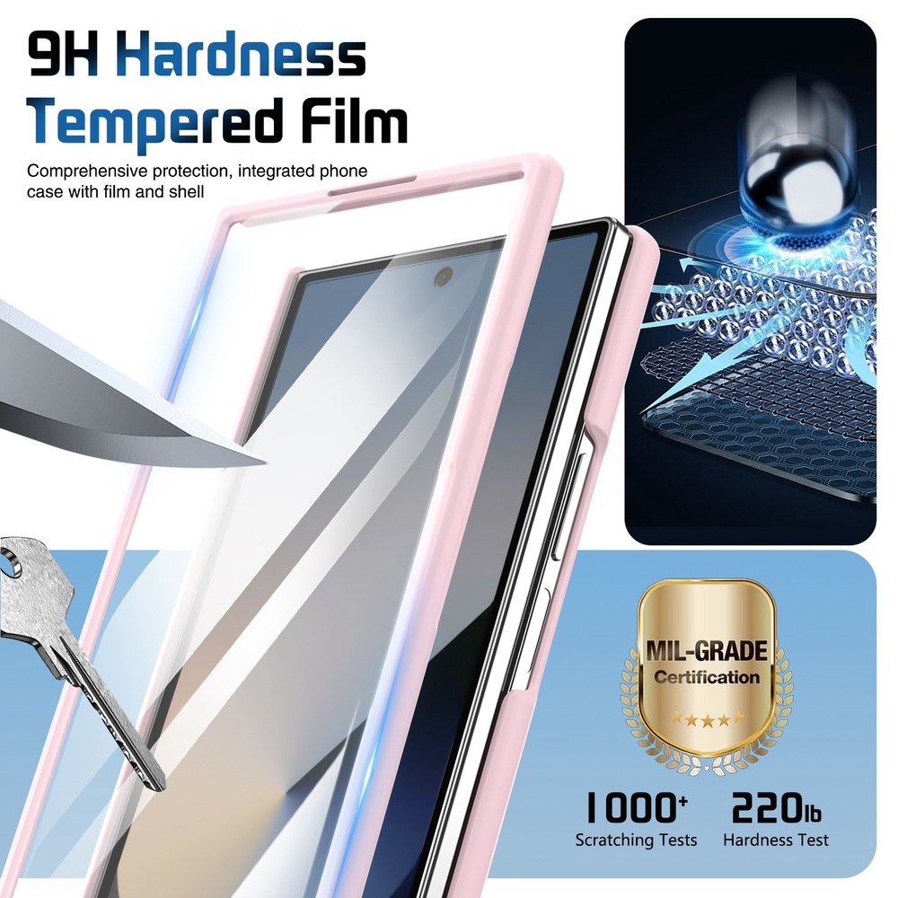 Husă Samsung Z Fold 8 Ultra CamBracket II integrală, Pink