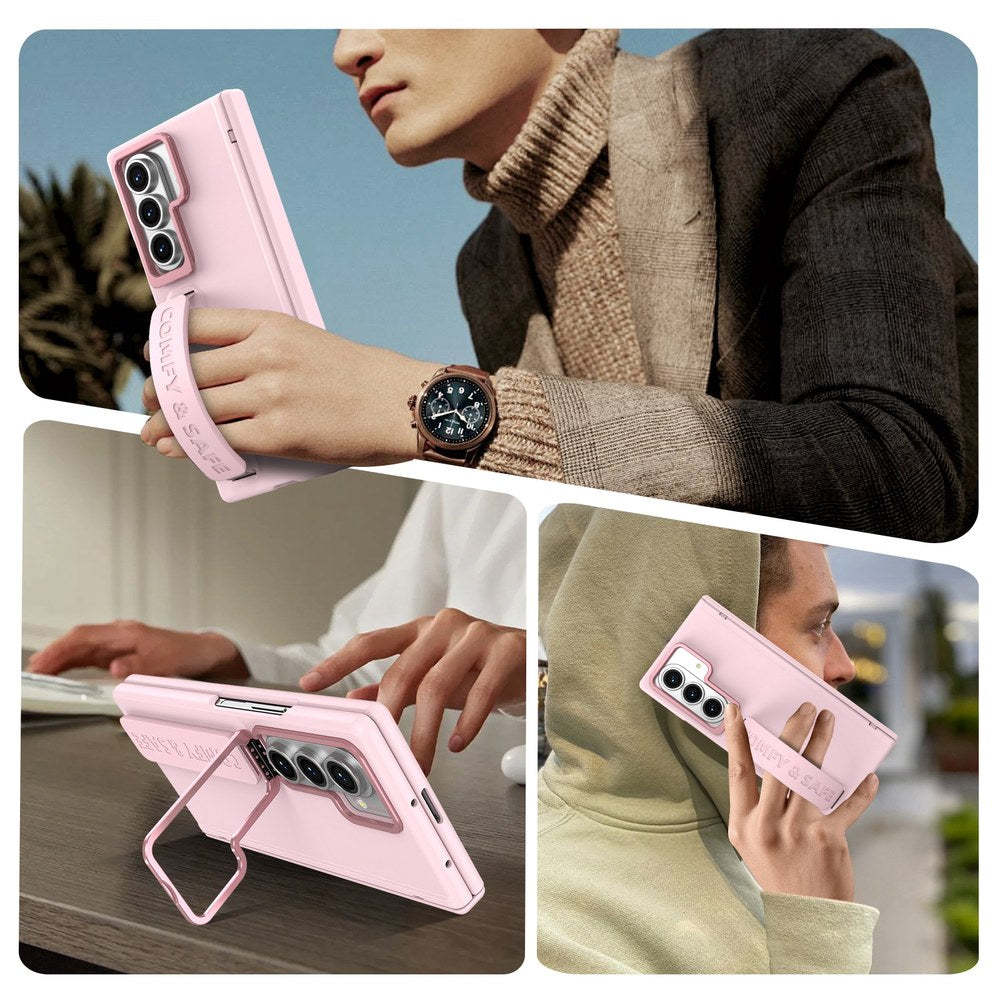 Husă Samsung Z Fold 8 Ultra CamBracket II integrală, Pink