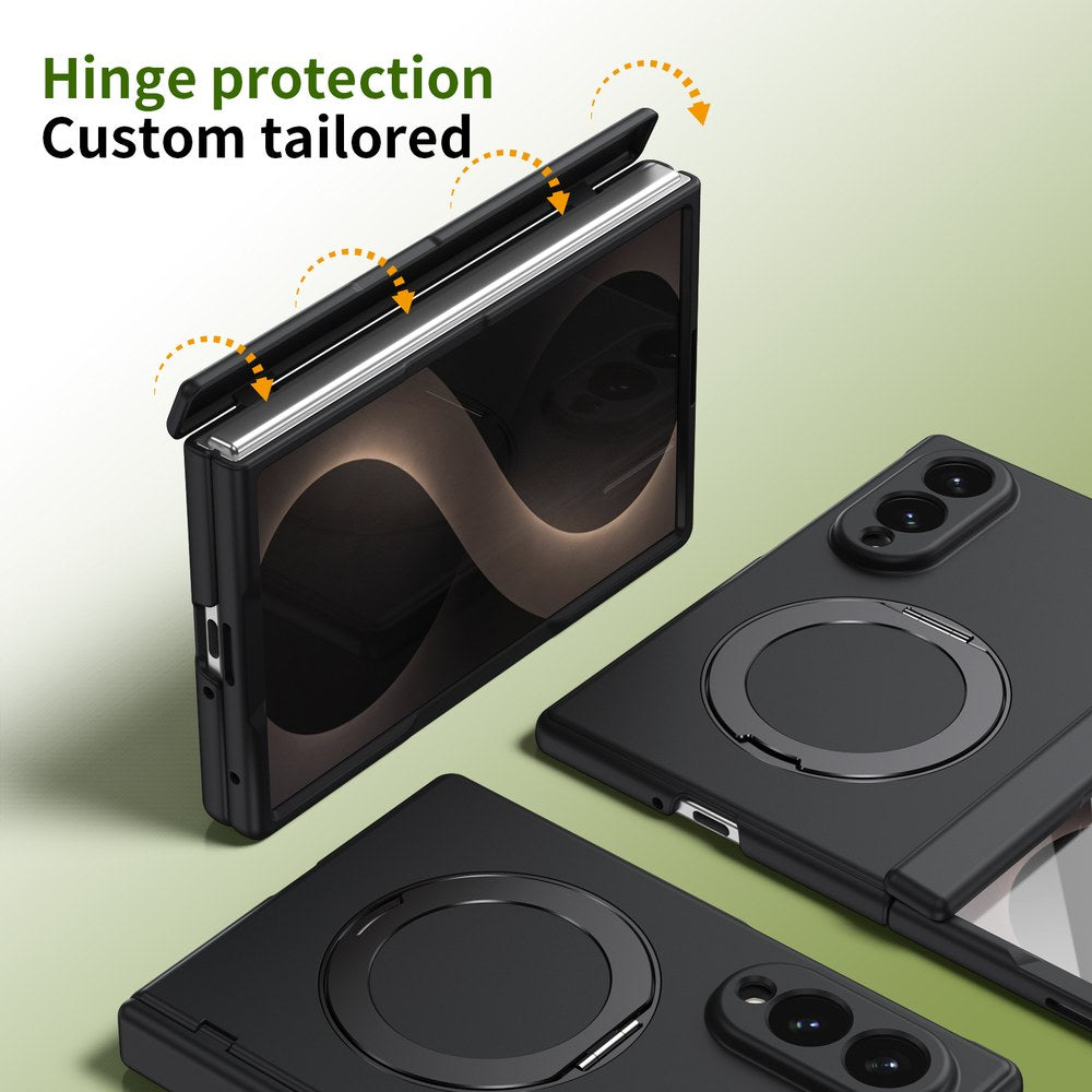 Husă Samsung Z Fold 8 MagRing integrală Frosted, Black
