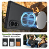 Husă Samsung Z Fold 8 MagRing integrală Frosted, Black