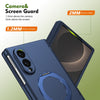 Husă Samsung Z Fold 8 MagRing integrală Frosted, Blue