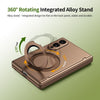 Husă Samsung Z Fold 8 MagRing integrală Frosted, Gold