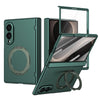 Husă Samsung Z Fold 8 MagRing integrală Frosted, Green