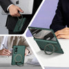 Husă Samsung Z Fold 8 MagRing integrală Frosted, Green