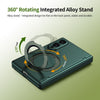 Husă Samsung Z Fold 8 MagRing integrală Frosted, Green